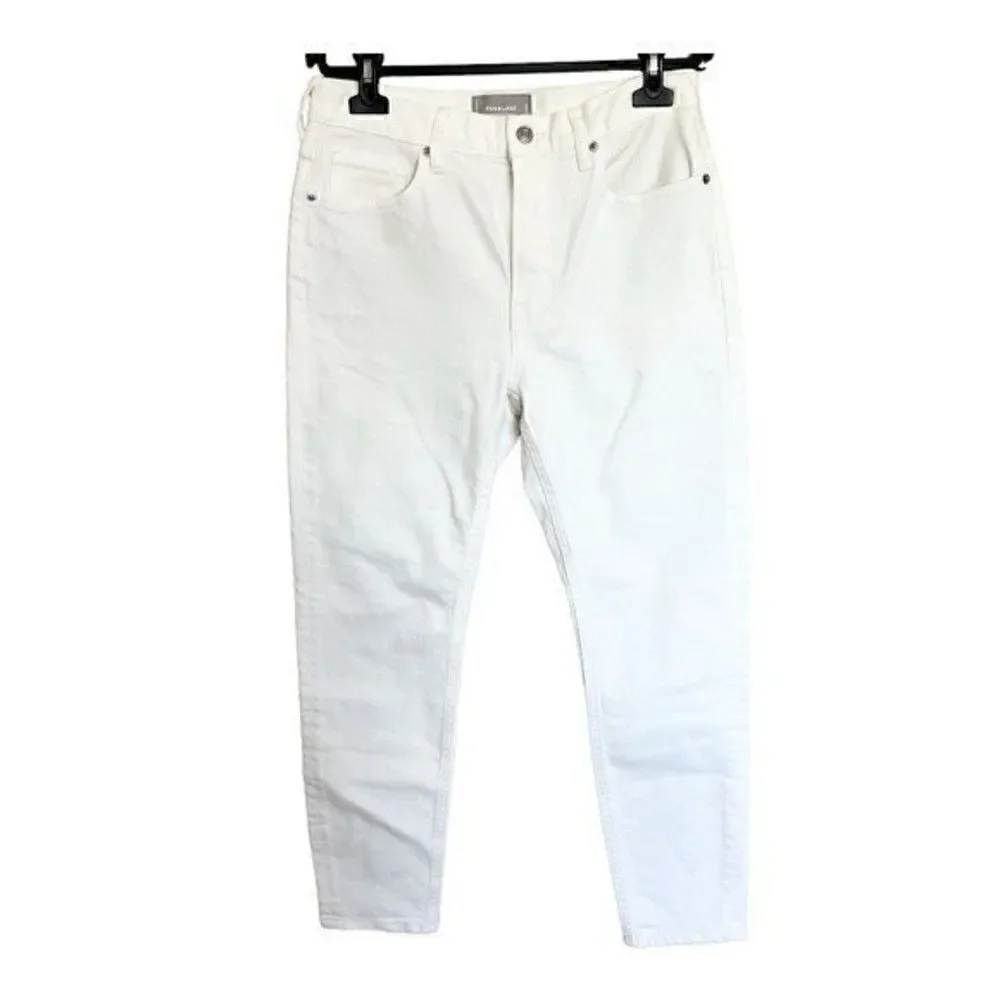 NWT Everlane High Rise Skinny‎ Jean White 26 Regular